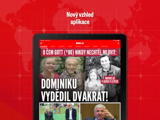 Blesk zprávy, celebrity, spor android App screenshot 2